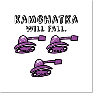Kamchatka will fall (purple army) Posters and Art